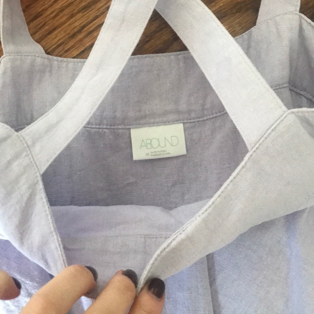 Abound Lavender Ruffle Tank - Picture 3 of 3